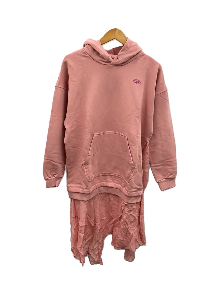 【中古】DIESEL◆長袖衣装/--/ポリエステル/PNK/J01391【レディース御召しもの】