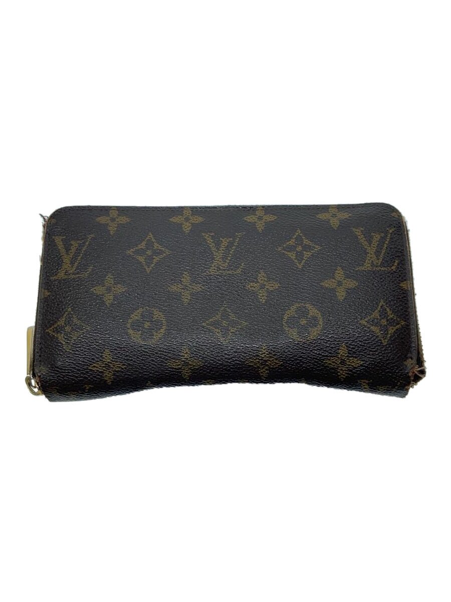 【中古】LOUIS VUITTON◆1)ジッピー・ウォレット_モノグラム・キャンバス_BRW/PVC/BRW/レディース【服飾雑貨他】｜2ｎｄ STREET 店