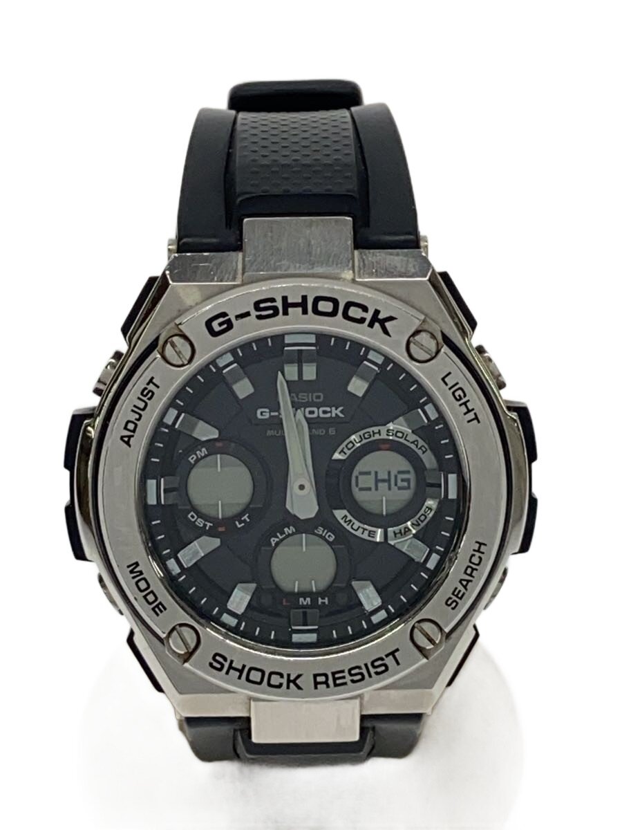 【中古】CASIO◆腕時計/デジアナ/BLK/gst-w110//【服飾雑貨他】|2nd STREET 店