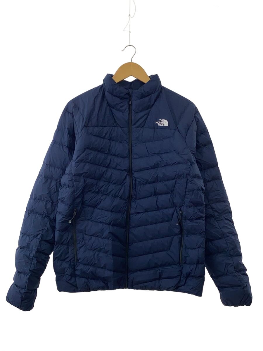 【中古】THE NORTH FACE◆THUNDER JACKET_サンダージャケット/XXL/ナイロン/NVY//【メンズウェア】