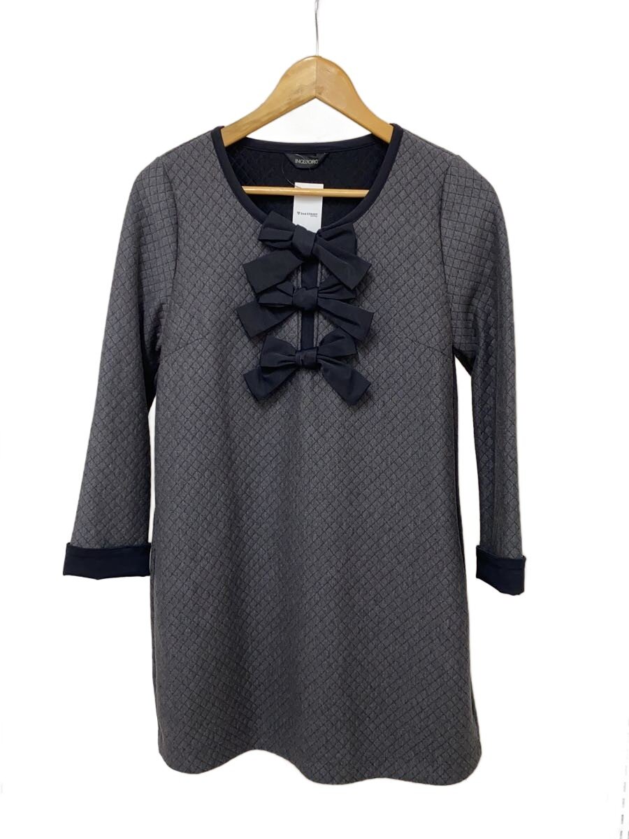 【中古】INGEBORG◆長袖衣装/3/ポリエステル/GRY/A2291UA 013【レディース御召しもの】
