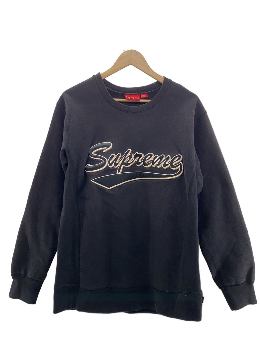 【中古】Supreme◆16AW/Brush Script Crewneck/スウェット/L/コットン/BLK【メンズウェア】｜2ｎｄ STREET 店