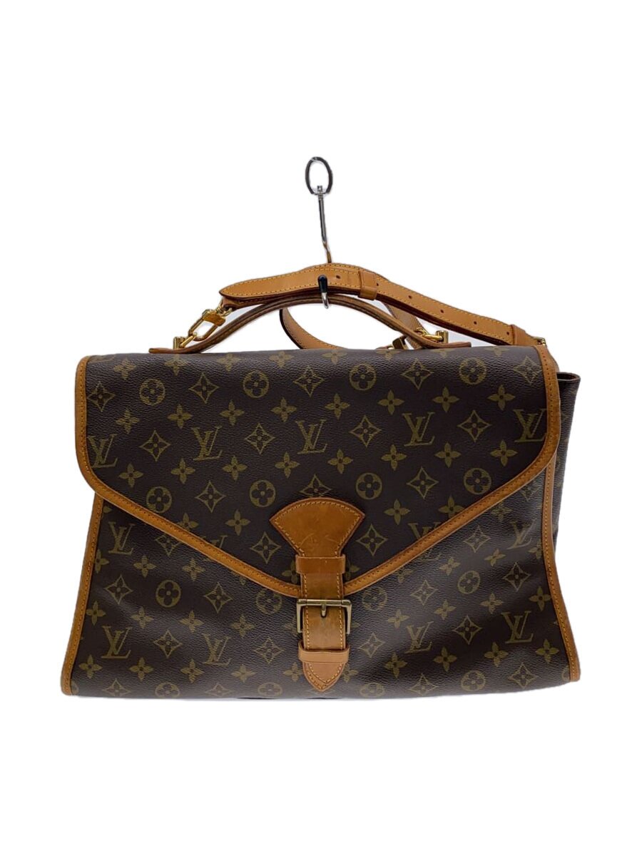 【中古】LOUIS VUITTON◆ビバリー_モノグラム・帆布_BRW/PVC/BRW/モノグラム//【御徒面子】