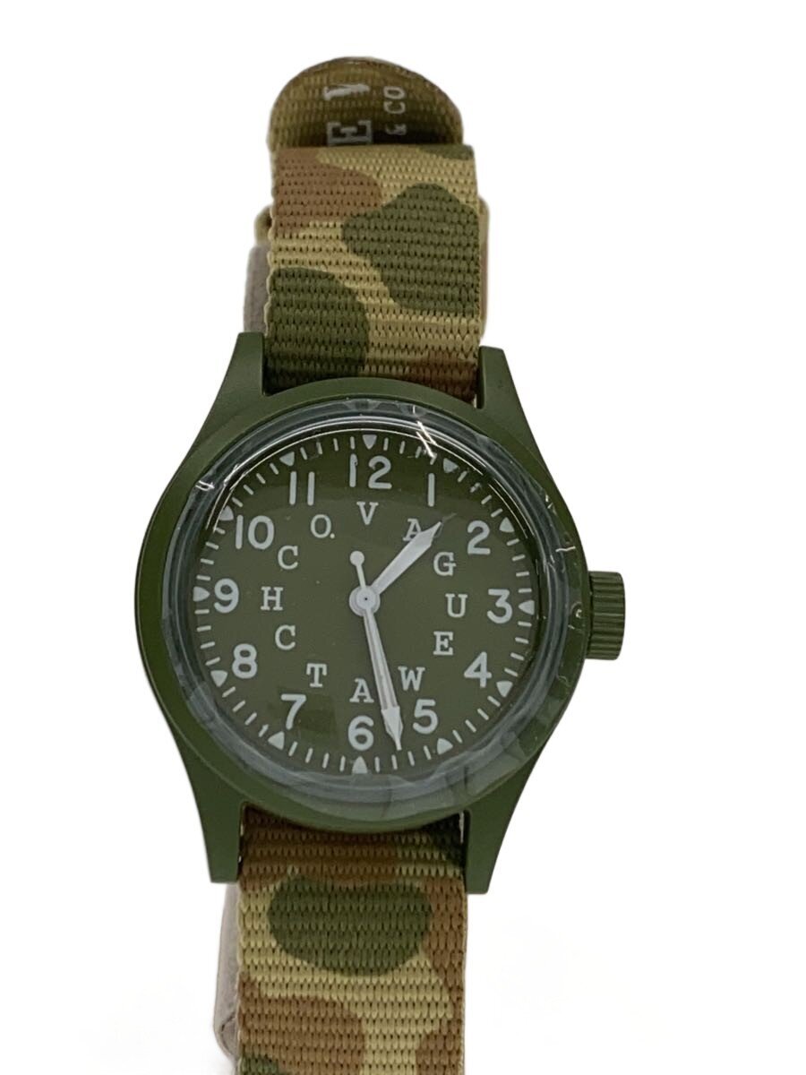 【中古】VAGUE WATCH CO.◆石英ウオッチ/アナログ/KHK/KHK/GD-L-001【服飾雑貨他】
