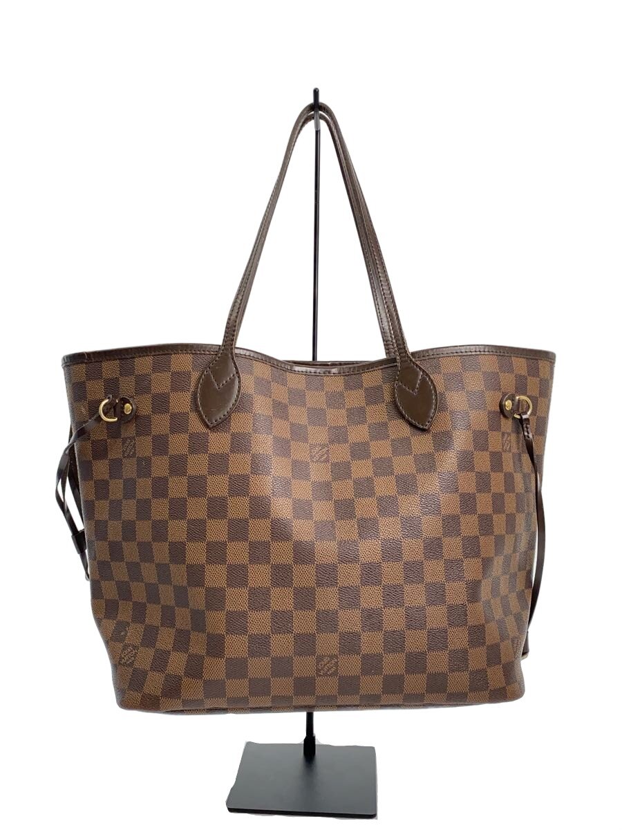 【中古】LOUIS VUITTON◆1)ネヴァーフルMM_ダミエ・エベヌ/PVC/BRW【バッグ】|2nd STREET 店