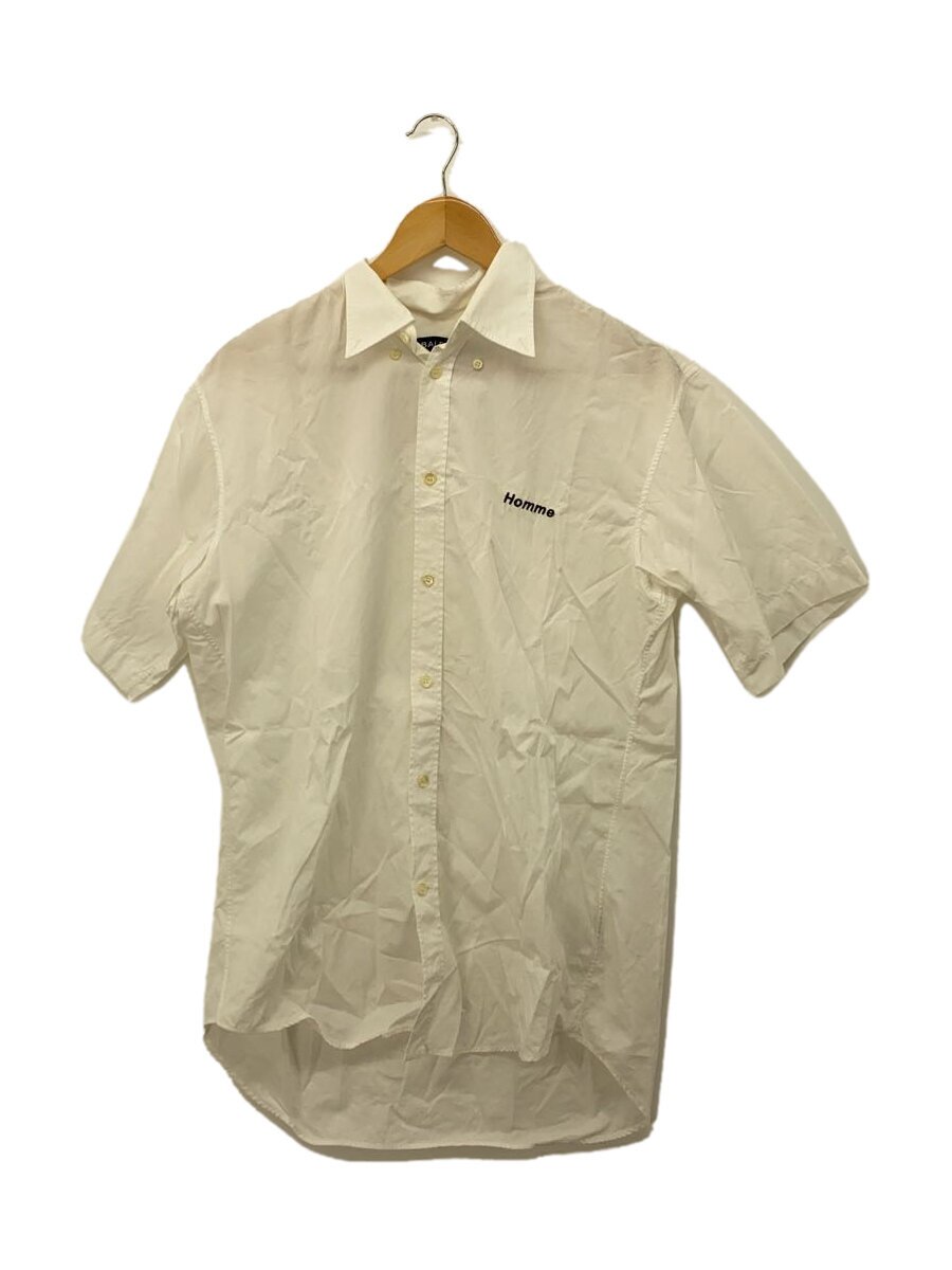【中古】BALENCIAGA◆半袖プルオーバー/38/綿織物/WHT/Homme/【メンズウェア】