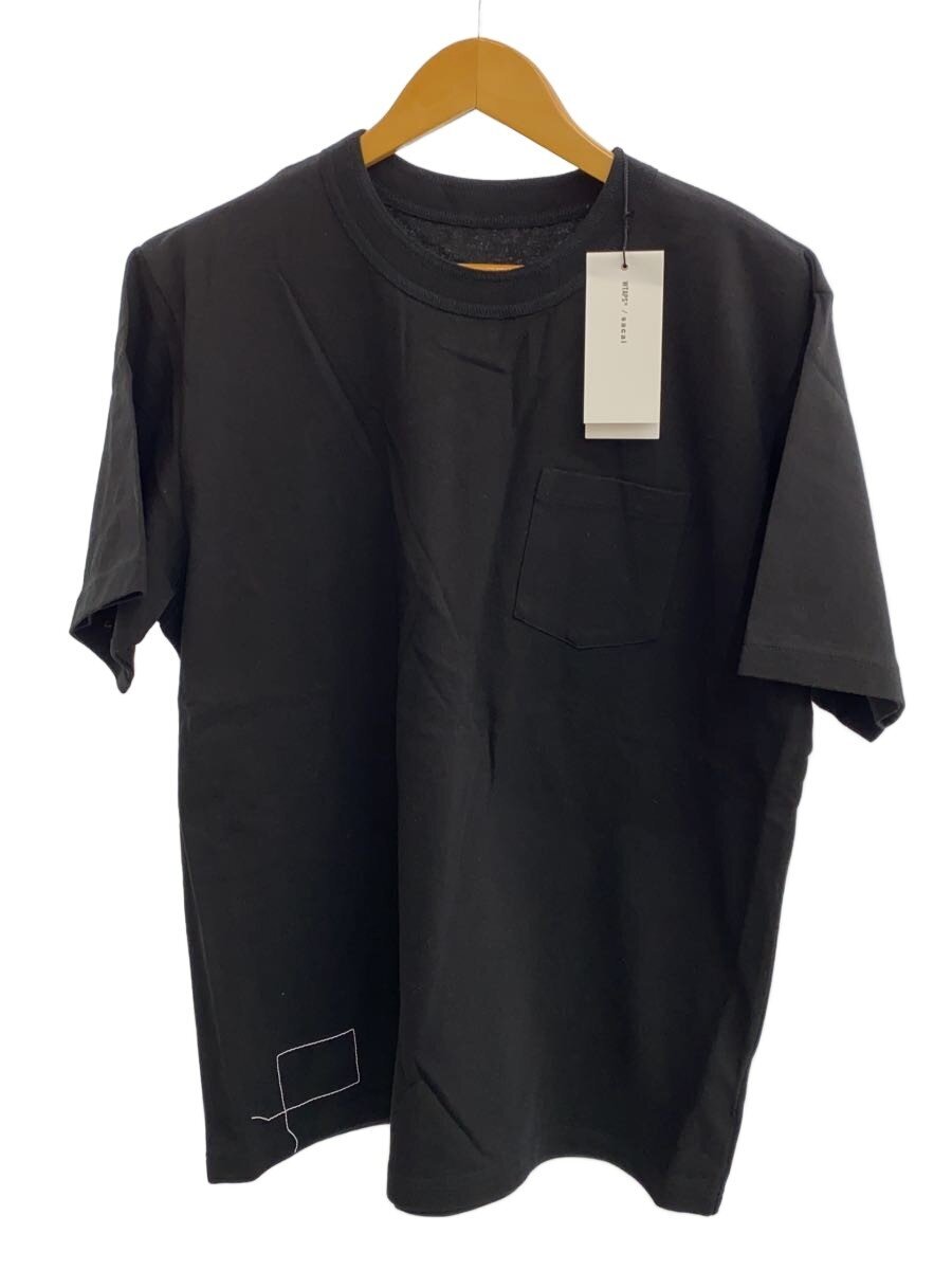 【中古】sacai◆プルオーバー/5/綿織物/BLK/無地/25-0929S//【メンズウェア】