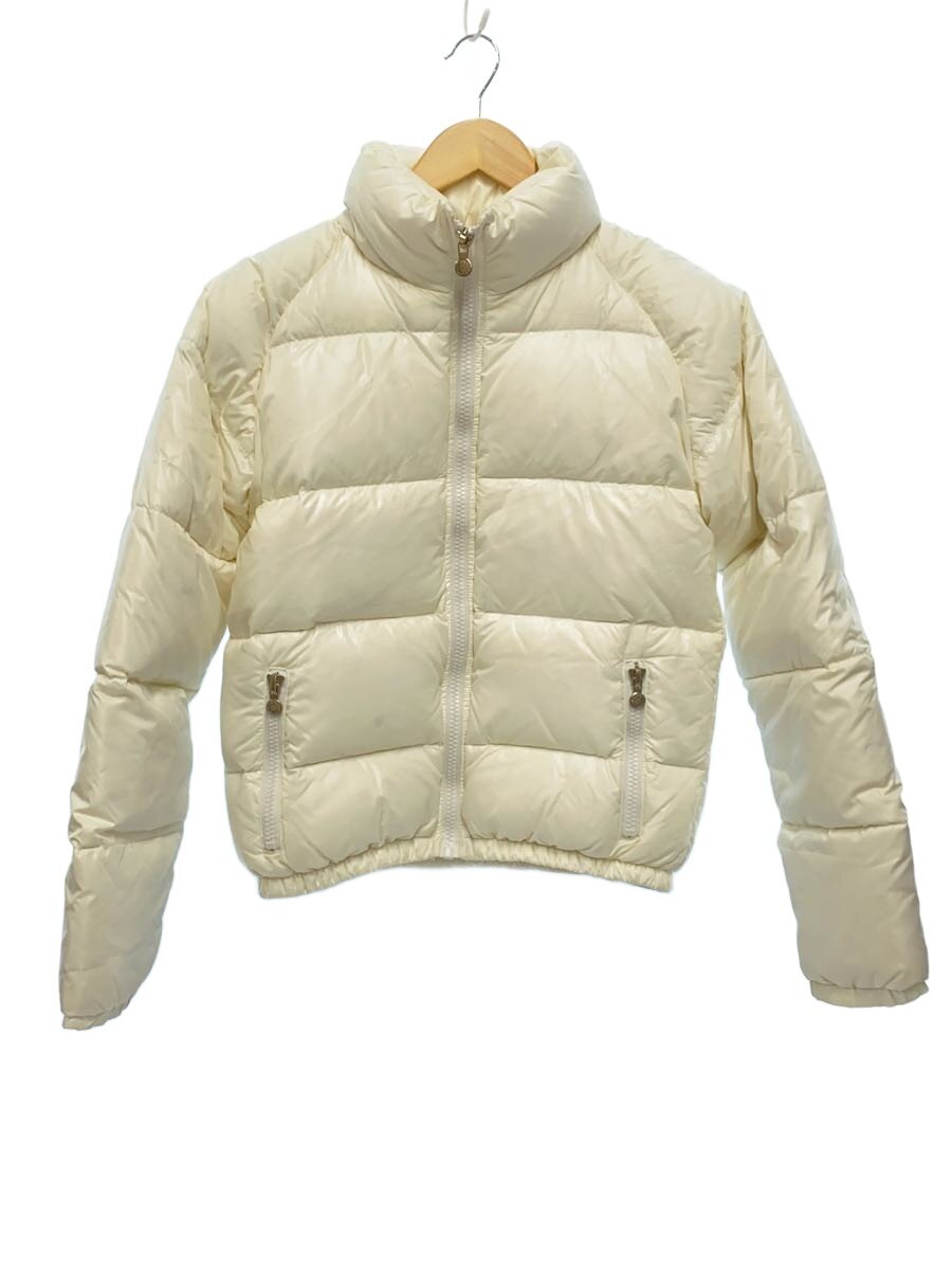 【中古】Pyrenex◆ダウンジャケット/38/ナイロン/WHT/無地/袖先・袖汚れ有【レディースウェア】｜2ｎｄ STREET 店