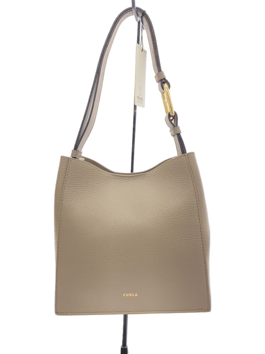 【中古】FURLA◆ハンドバッグ/--/ベージュ【バッグ】｜2ｎｄ STREET 店