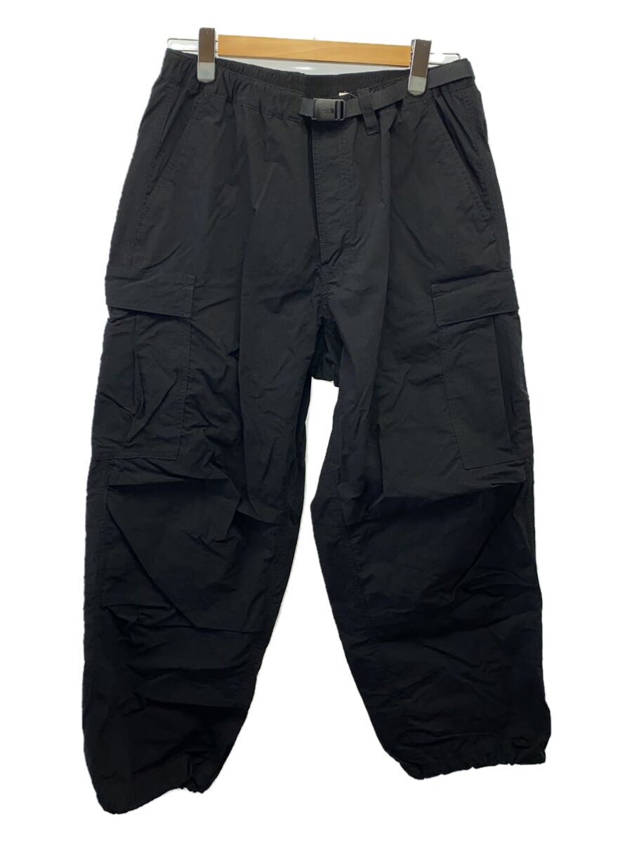 【中古】THE NORTH FACE◆GEOLOGY CARGO PANT_ジオロジーカーゴパンツ/XL/ナイロン/BLK/無地【メンズウェア】