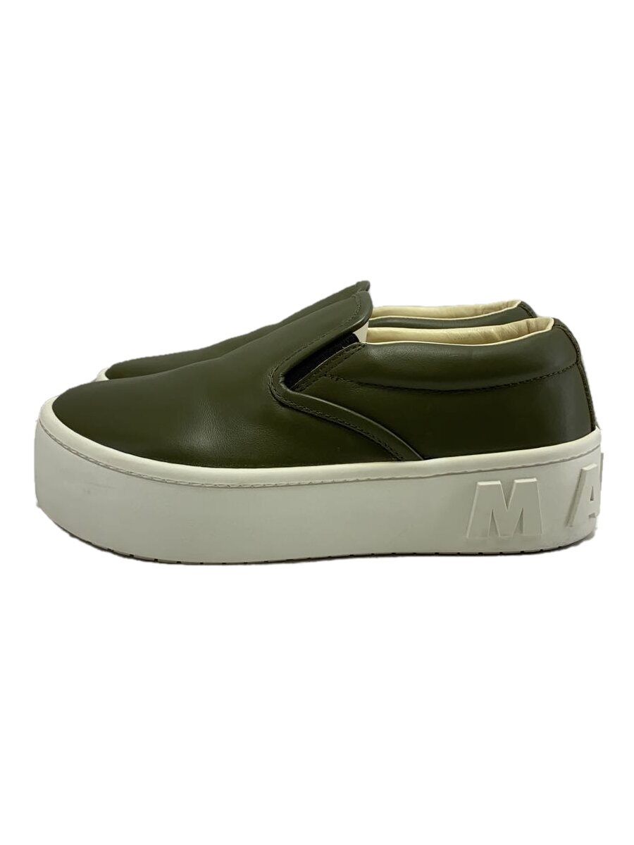 【中古】MARNI◆ローカットスニーカー/36/KHK/レザー/SNZW010703【シューズ】｜2ｎｄ STREET 店