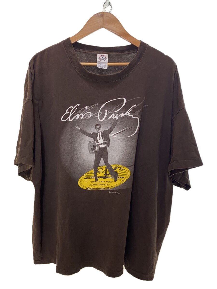 【中古】DELTA◆VT/Tシャツ/3L/コットン/BRW/無地/90s/Elvis presley//【メンズウェア】｜2ｎｄ STREET 店