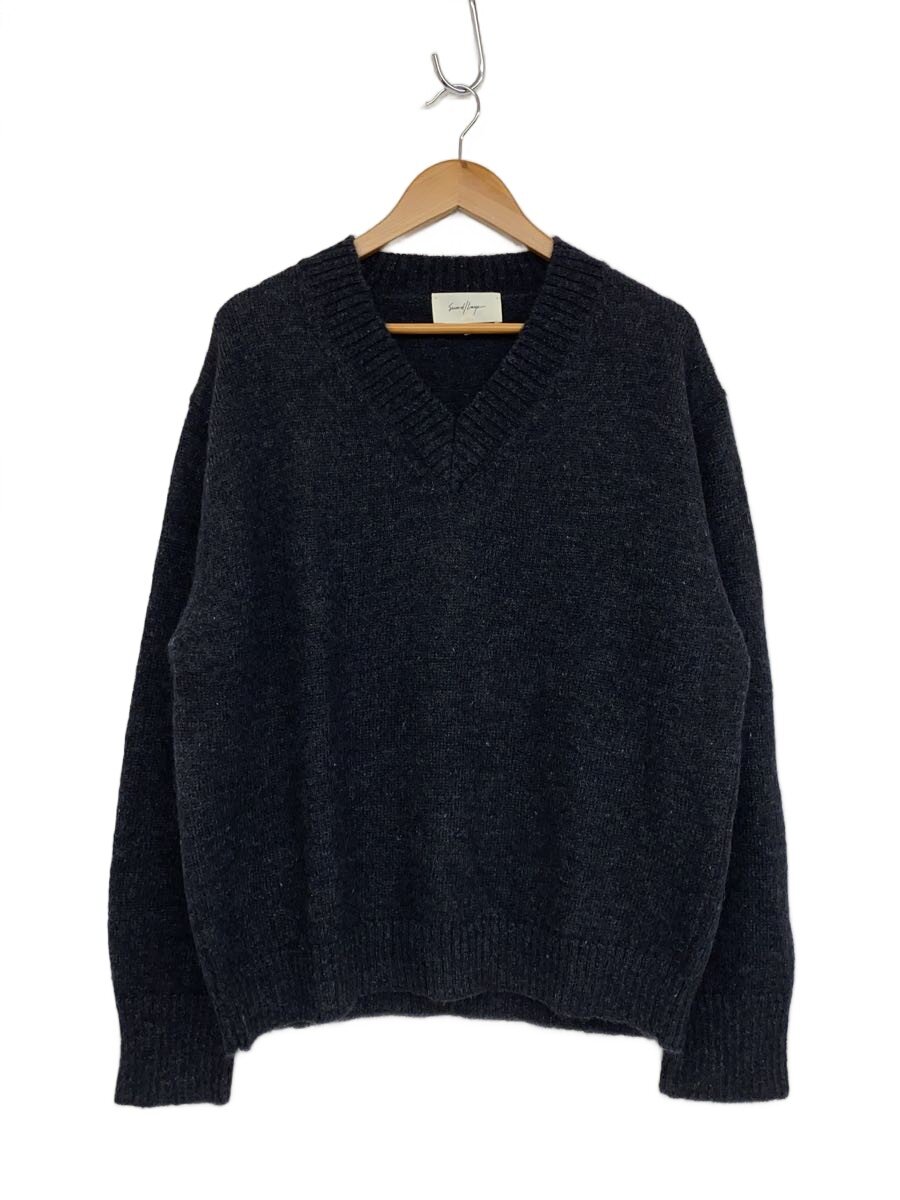 【中古】Second/Layer◆25AW/Vexed V-Neck SWEATER/50/羊毛/GRY/無地/AW25-3054-01//【メンズウェア】