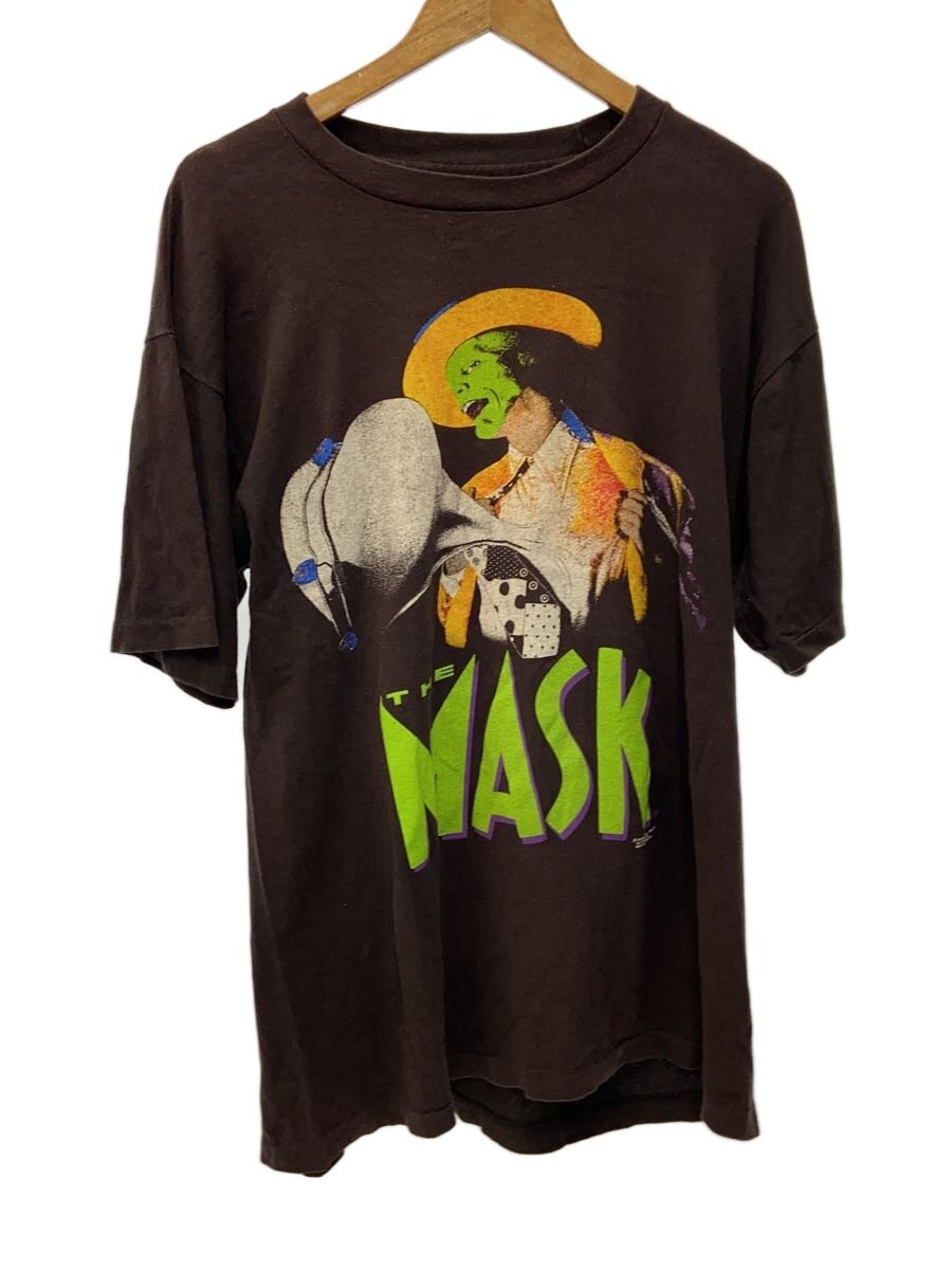 【中古】90S/THE MASK/複製権有/プルオーバー/XL/綿織物/BLK//【メンズウェア】