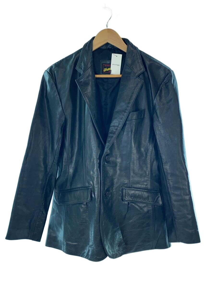 【中古】FREEDOM◆レザージャケット・ブルゾン/M/牛革/BLK【メンズウェア】｜2ｎｄ STREET 店 9,315円