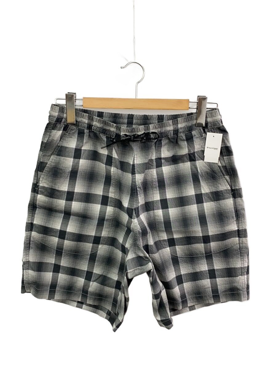【中古】and wander◆ショートパンツ/L/ポリエステル/GRY/チェック/574-3182081//【メンズウェア】｜2ｎｄ STREET 店