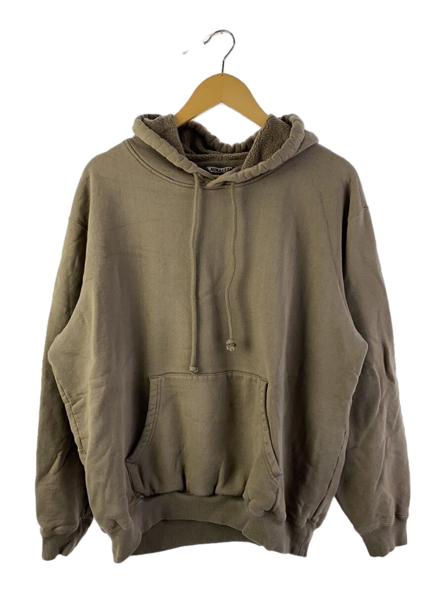 【中古】AURALEE◆パーカー/4/コットン/BRW/a24ap01tu//【メンズウェア】｜2ｎｄ STREET 店