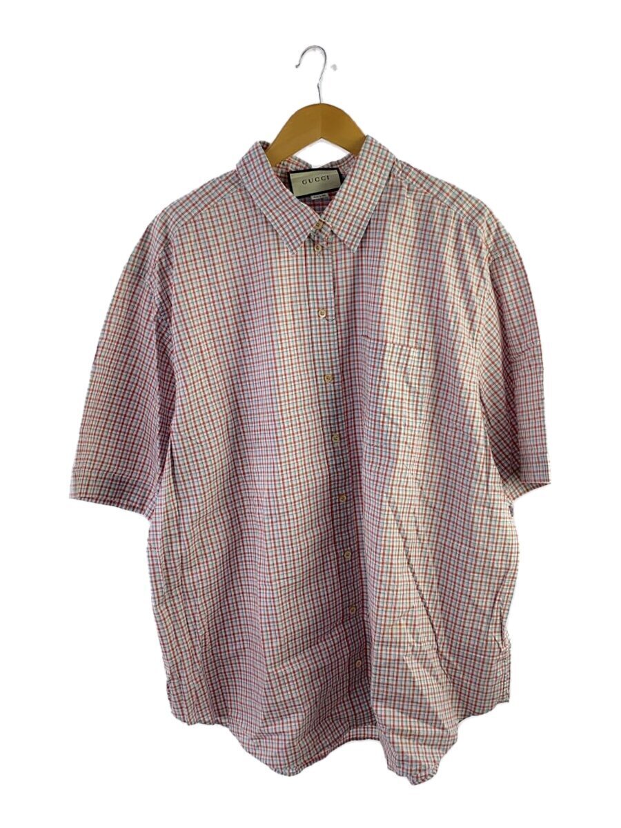【中古】GUCCI◆オーバーサイズオックスフォードシャツ/34/綿織物/読み合わせる/570637【レディース御召しもの】