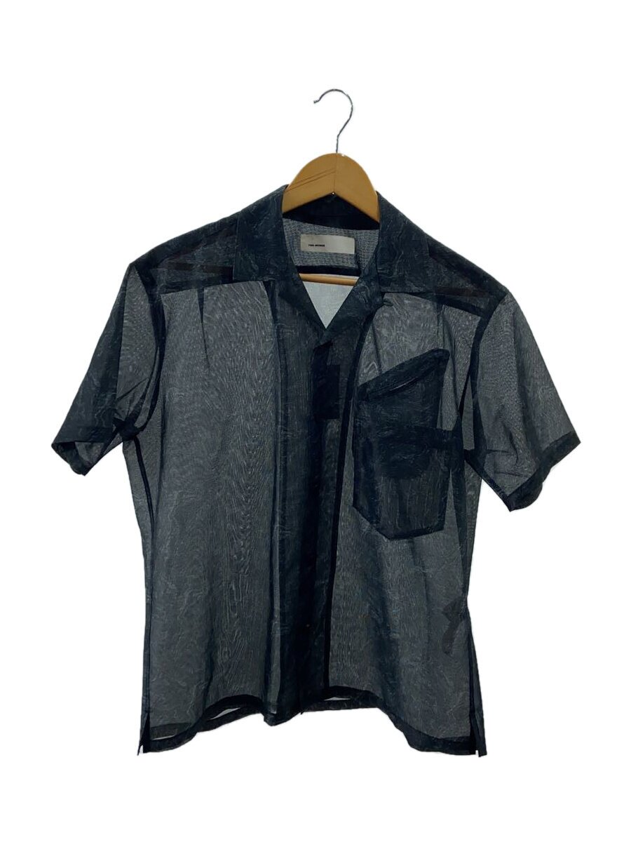 【中古】TOGA◆23SS/半袖プルオーバー/S/ポリエステル/Mesh marble print S/S shirt【メンズウェア】