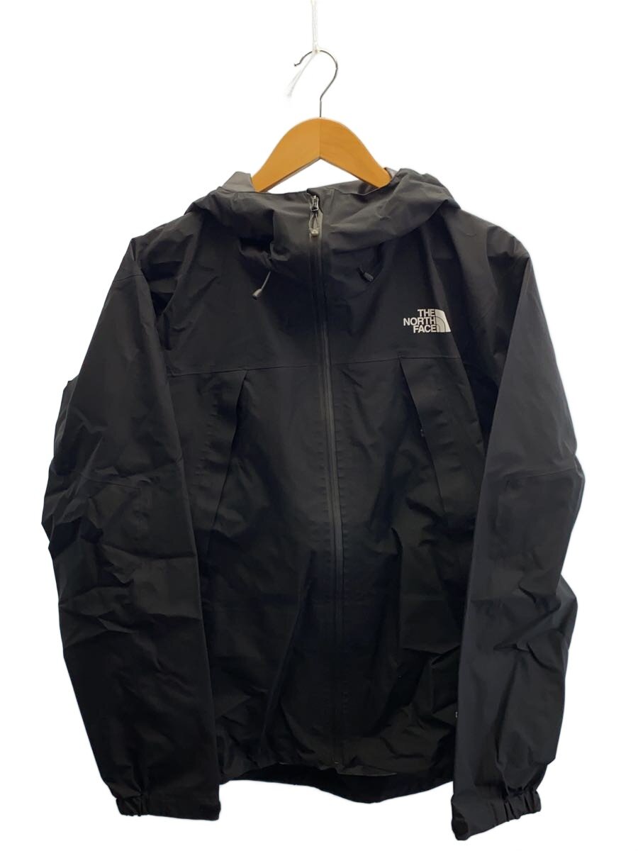 【中古】THE NORTH FACE◆CLIMB LIGHT JACKET_クライムライトジャケット/M/ゴアテックス/黒いこと/山岳パーカー【メンズウェア】
