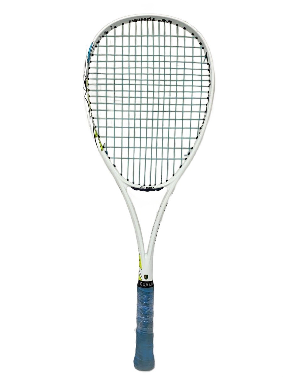 【中古】YONEX◆VOLTRAGE 7vs/庭球櫂/軟式櫂/WHT【運動競技】