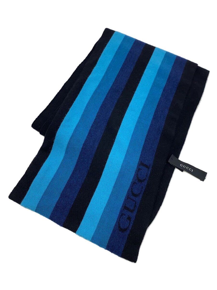 【中古】GUCCI◆えり巻き/羊毛/メンズ【服飾雑貨他】