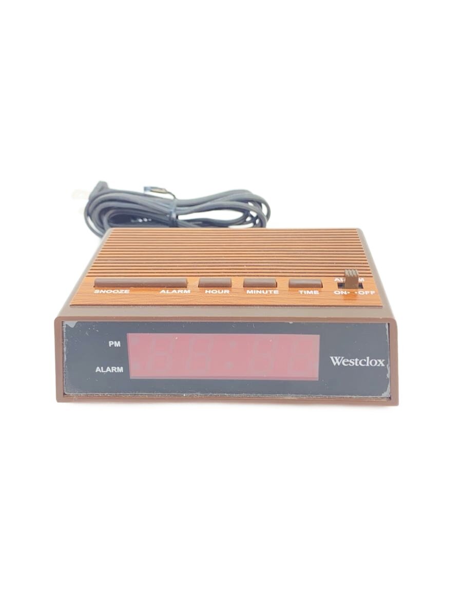 【中古】Westclox/時計/RETRO WDGRN LED ALMCLK【インテリア小物・日用雑貨】