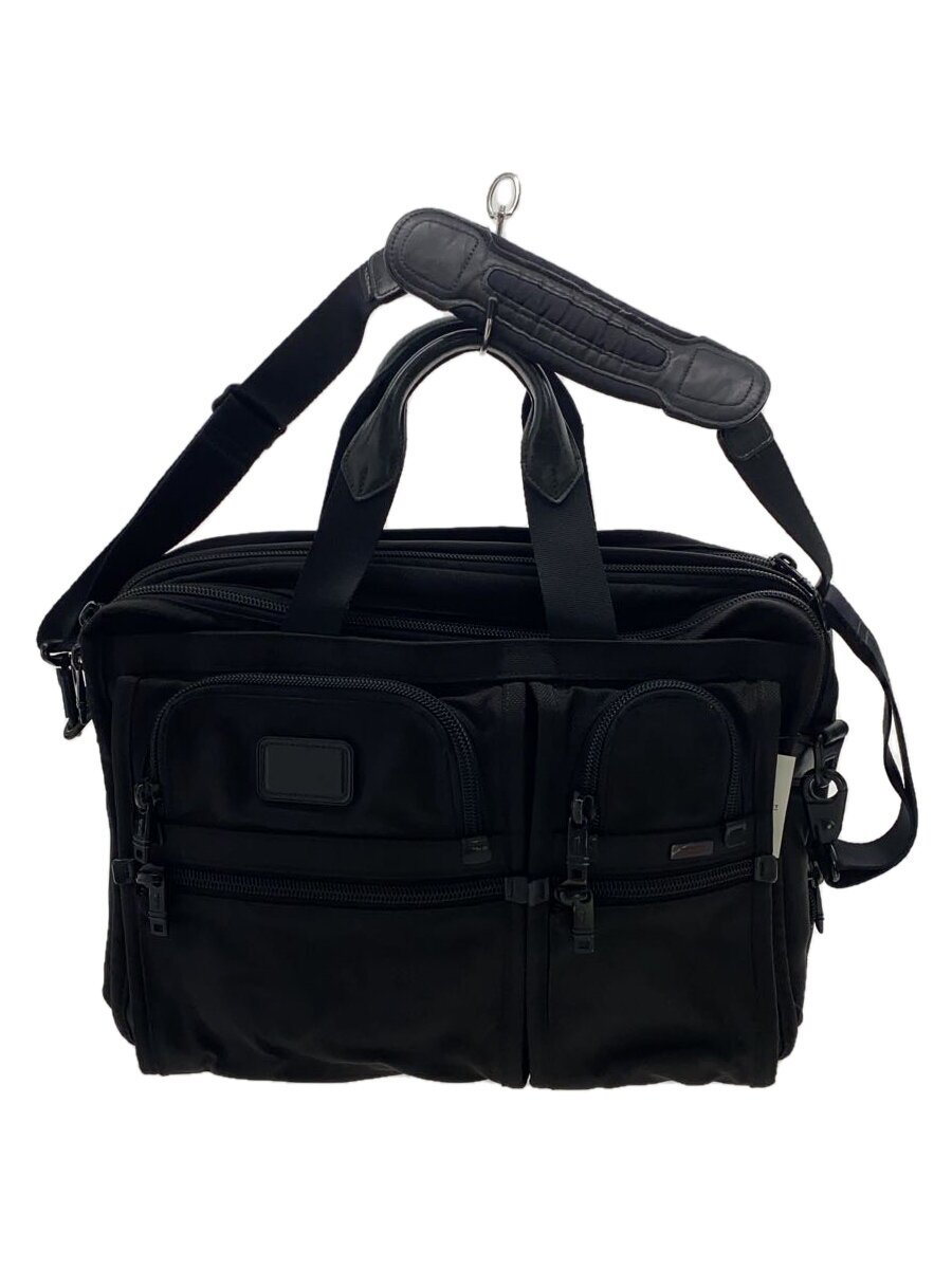 【中古】TUMI◆御徒面子/ナイロン/BLK/金属元素ペンキ塗りはがれ/当て嵌める感有【御徒面子】