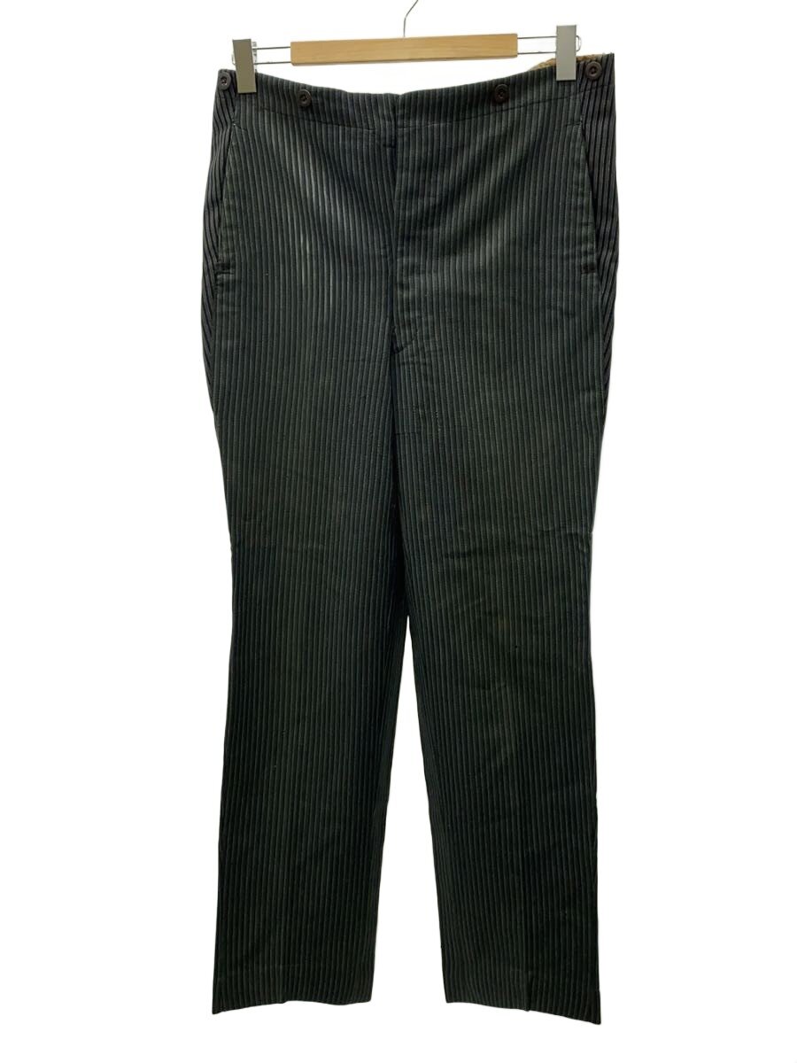 【中古】スラックスパンツ/--/ウール/GRY/ストライプ【メンズウェア】|2nd STREET 店
