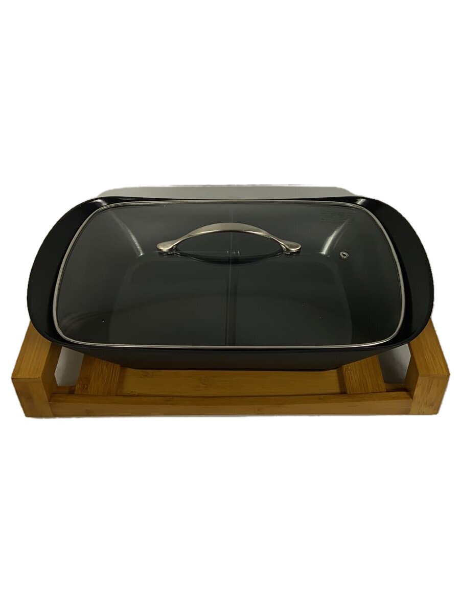 【中古】PRINCESS◆グリル鍋 Separate Pot Pure & Black 163025 [ブラック]【家電・ビジュアル・オーディオ】