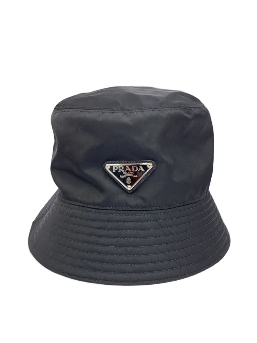【中古】PRADA◆バケットハット/XL/コットン/黒/無地/メンズ/2HC137 2DMI/プラダ//【服飾雑貨他】|2nd STREET 店