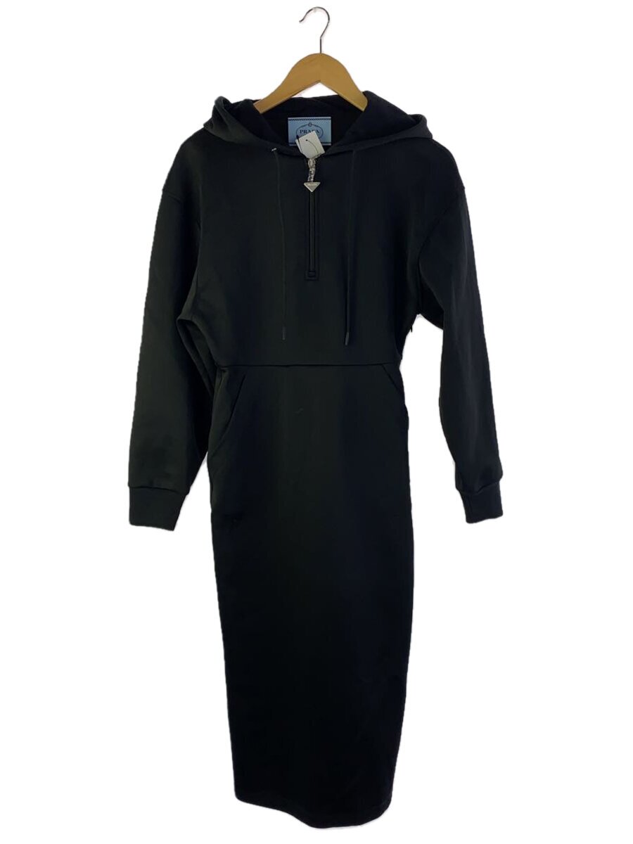 【中古】PRADA◆長袖衣裳/--/ポリエステル/黒いこと【レディース御召しもの】