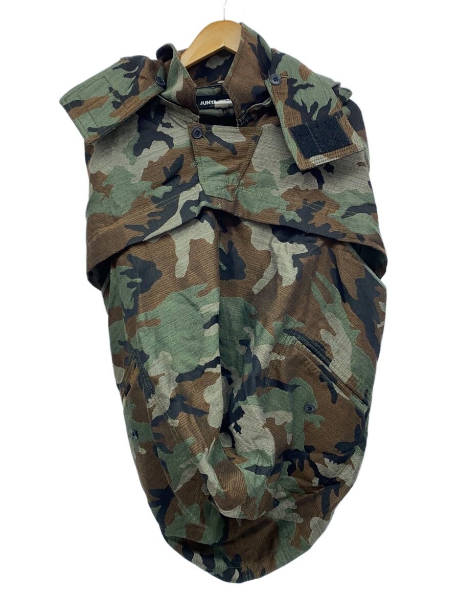 【中古】JUNYA WATANABE COMME des GARCONS◆ポンチョ/XS/羊毛/マルチ色合い/家鴨フラ/JF-J017【レディース御召しもの】