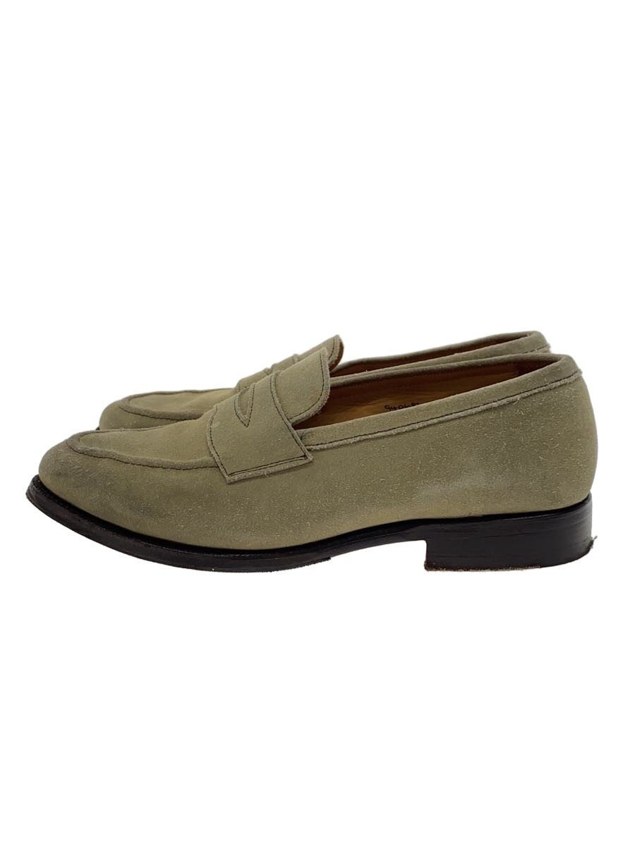 【中古】Tricker&rsquo;s◆コインローファー/イギリス製/ローファー/UK7.5/BEG/スウェード【シューズ】｜2ｎｄ STREET 店