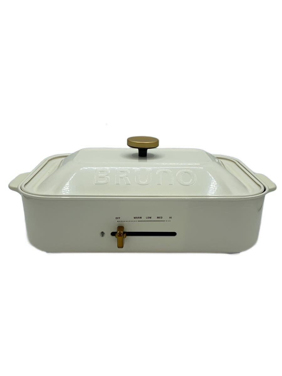 【中古】BRUNO◆ホットプレート BRUNO BOE018-WH [ホワイト]【家電・ビジュアル・オーディオ】