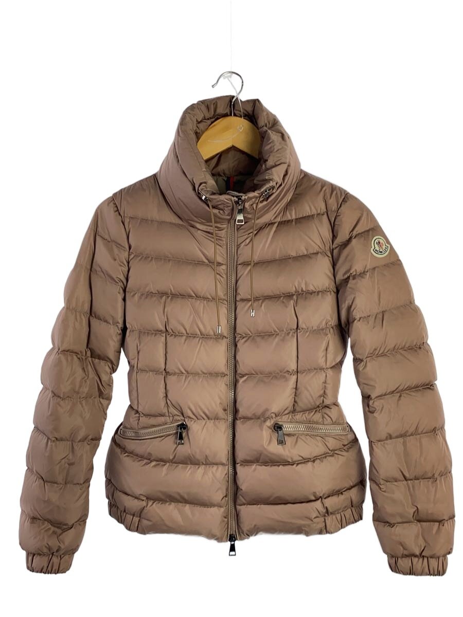 【中古】MONCLER◆落ちこむ上衣/--/ナイロン/BEG/c20934699505//【レディース御召しもの】