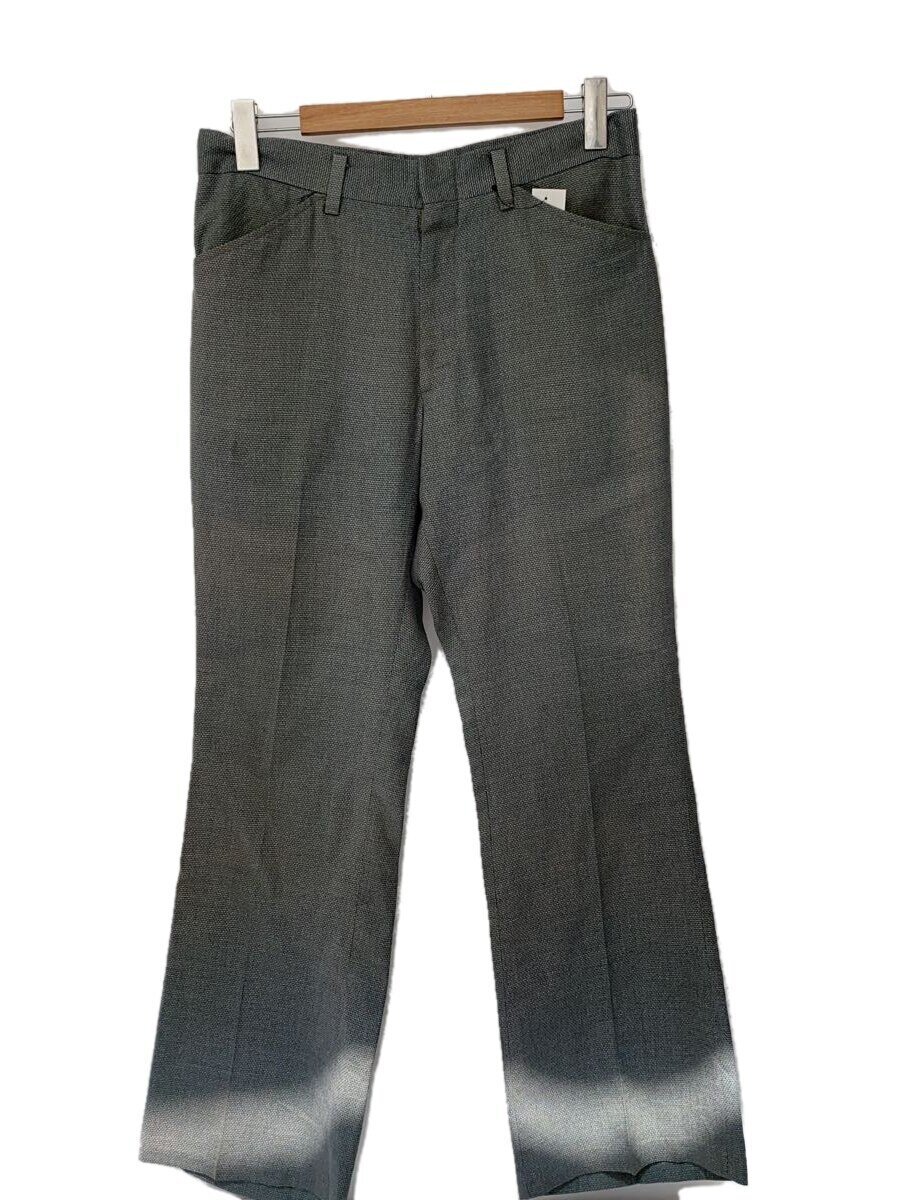 【中古】Levi’s◆70s/スタプレ/ブーツカットパンツ/ポリエステル/GRY/無地【メンズウェア】|2nd STREET 店