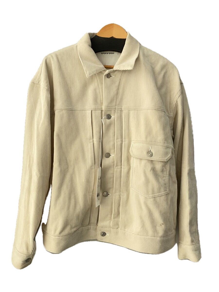 【中古】SEVEN BY SEVEN◆ジャケット/S/コーデュロイ/CRM/800-4225036/24AW/1st Type Corduroy Jack【メンズウェア】｜2ｎｄ STREET 店