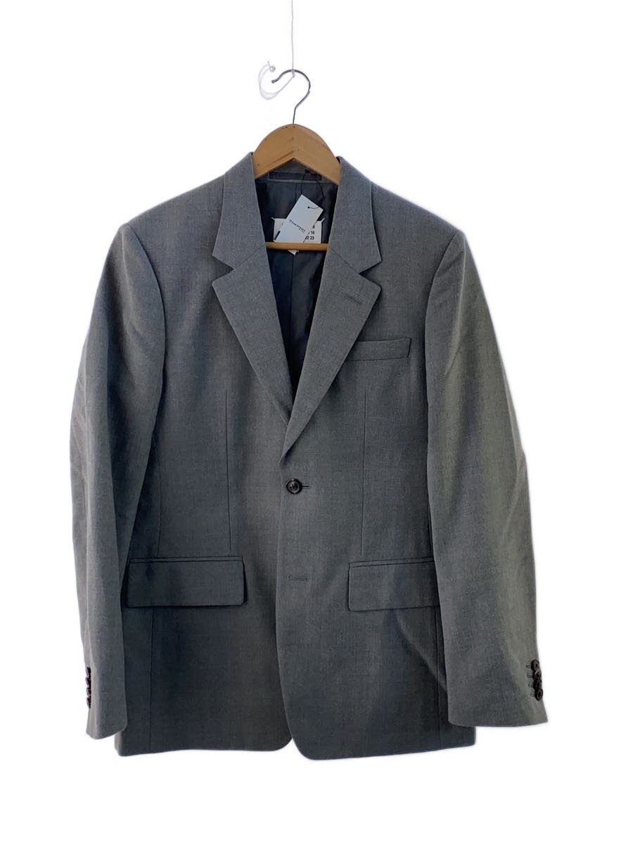 【中古】Maison Margiela◆2B/14/テーラードジャケット/46/羊毛/GRY/S30FT0124 S53220//【メンズウェア】