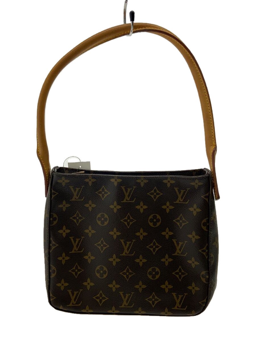 【中古】LOUIS VUITTON◆ルーピングMM_モノグラム・キャンバス_BRW/PVC/BRW【バッグ】｜2ｎｄ STREET 店
