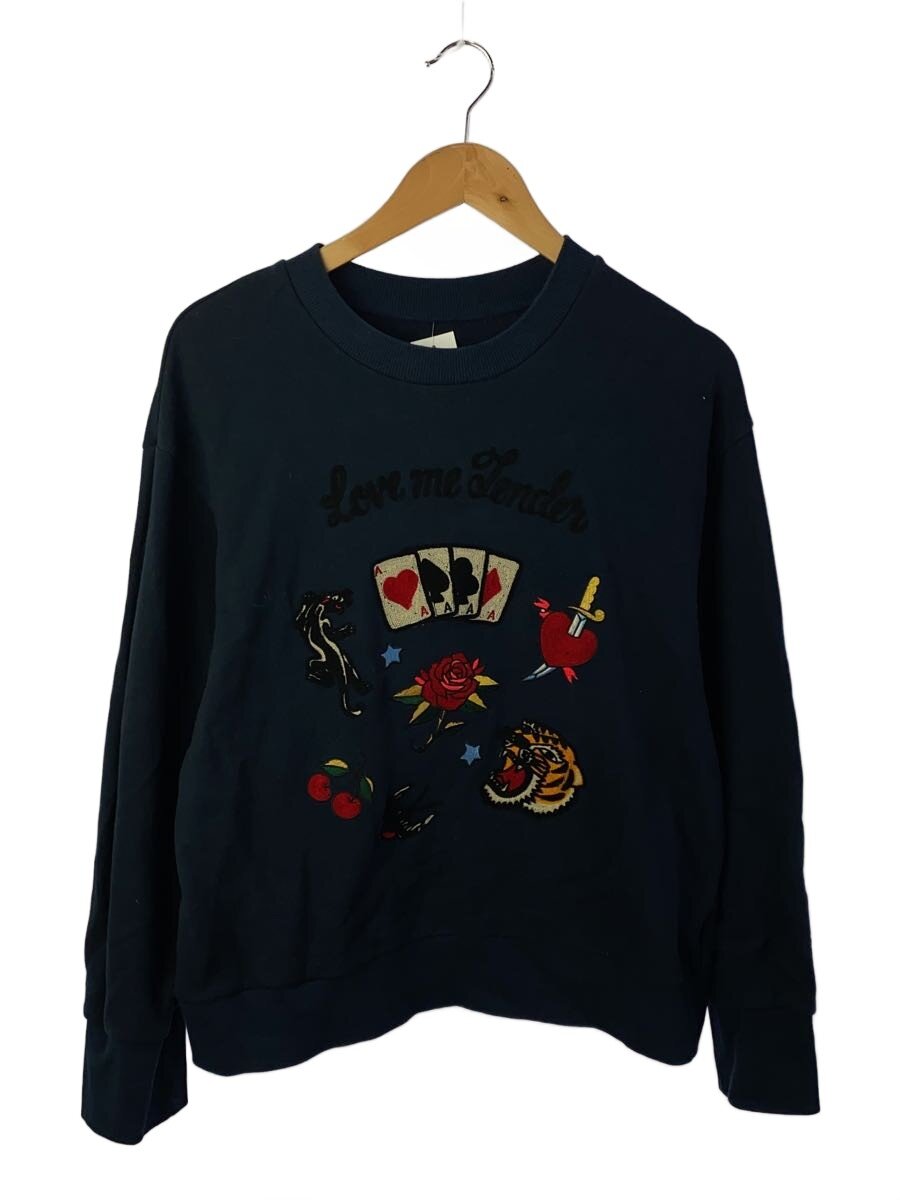 【中古】KEITA MARUYAMA◆Love Me Tender Sweat/スウェット/2/コットン/NVY/7-2342602【レディースウェア】|2nd STREET 店