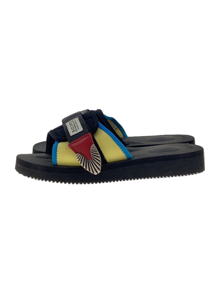 【中古】TOGA◆サンダル/US5/BLK/PADRI-TOG metal parts sandals【シューズ】