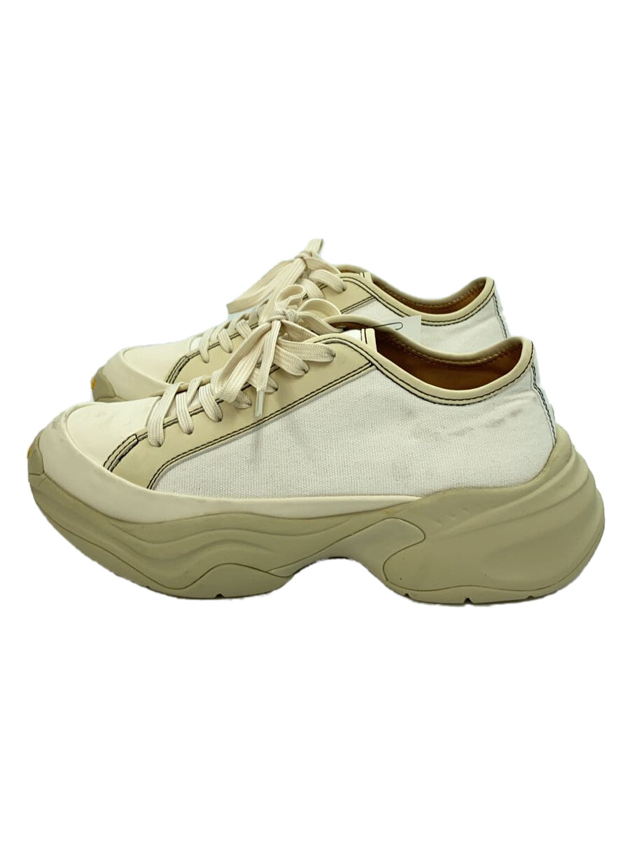 【中古】CTHY/ローカットスニーカー/1/ベージュ/帆布/Vibram/ダッドスニーカー/HIGHーEND//【シューズ】