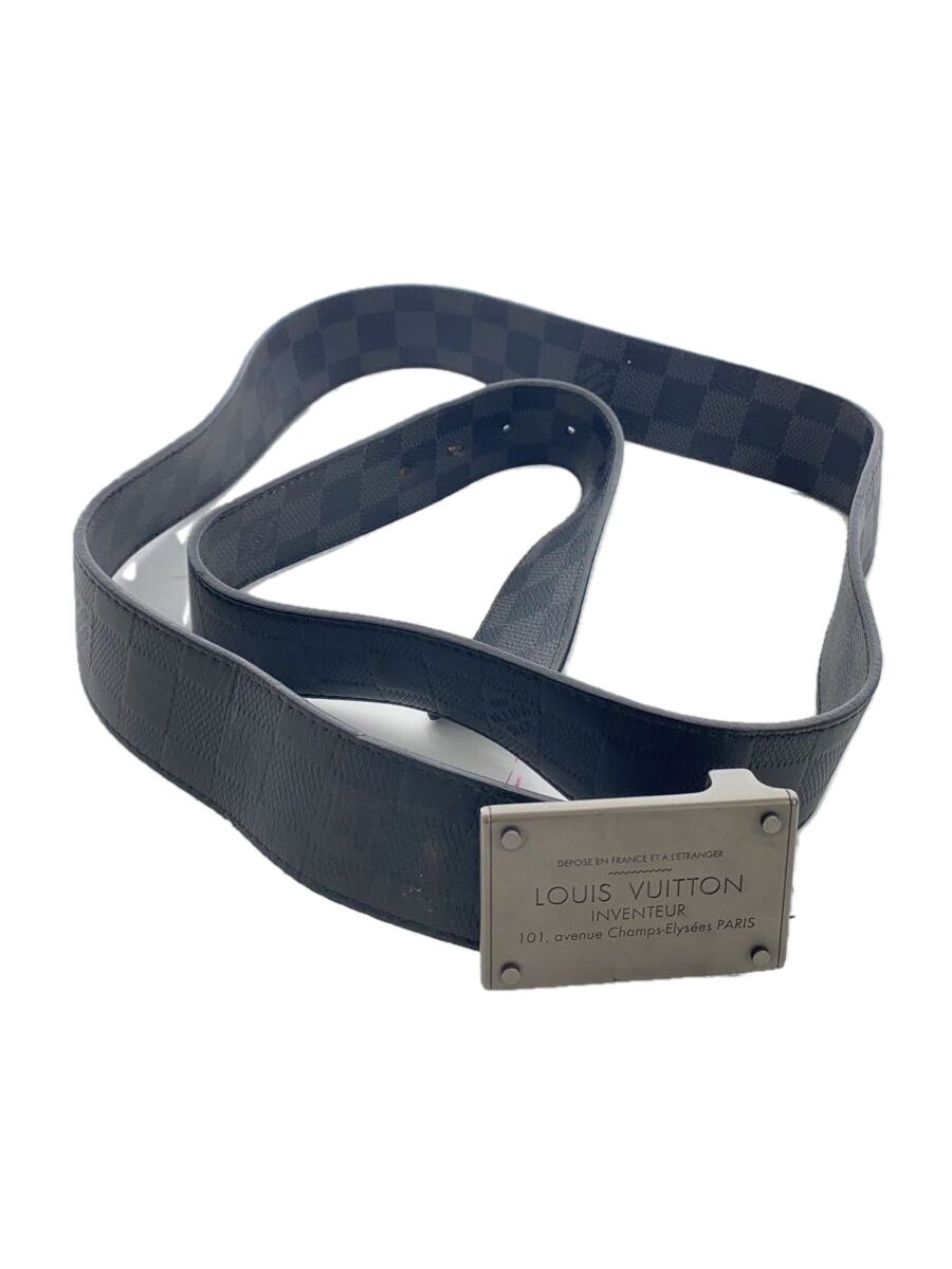 【中古】LOUIS VUITTON◆サンチュール・ネオアンヴァントゥール40MM_ダミエ・アンフィニ_GRY/キャンバス/GRY/メンズ【服飾雑貨他】|2nd STREET 店