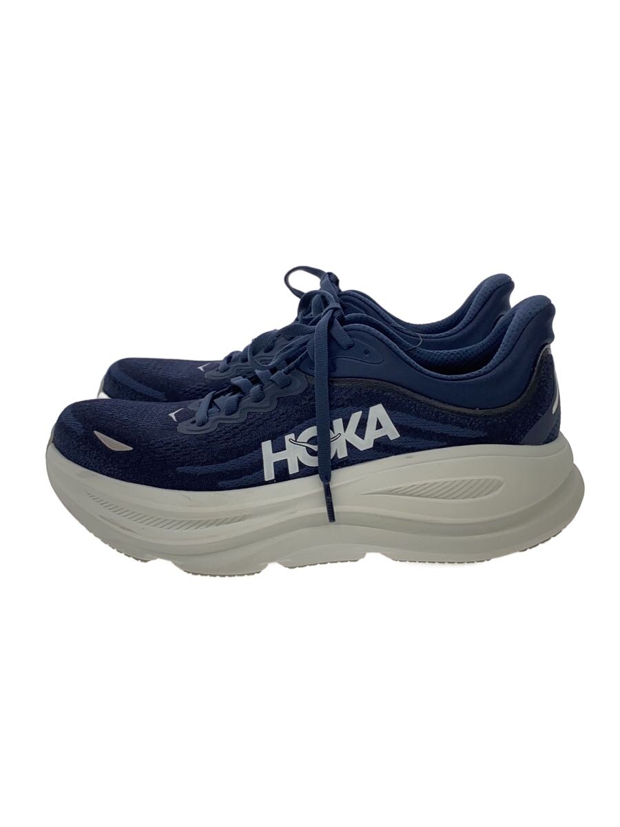 【中古】HOKA(HOKA ONE ONE)◆BONDI9/ローカットスニーカー/25.5糎/NVY/1162011VYN//【シューズ】