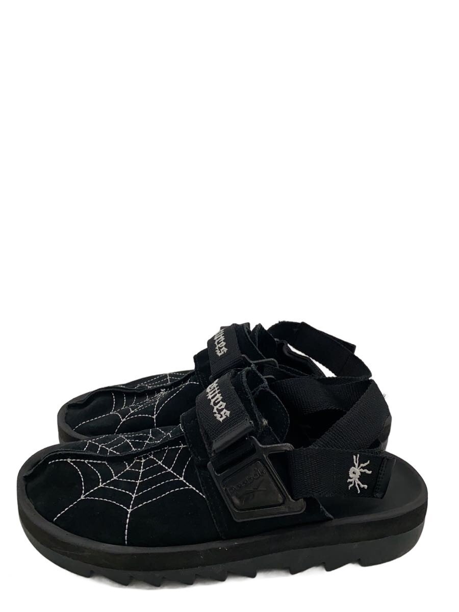 【中古】Pleasures◆サンダル/25糎/BLK/Beatnik Sandals/音楽的リズムニック【シューズ】