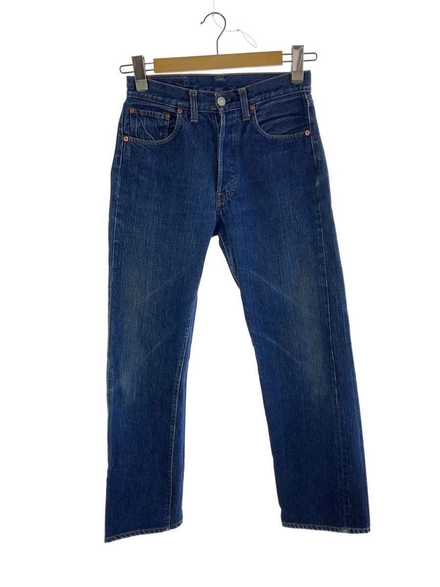 【中古】Levi’s◆70s/74年製/66前期/目じるし6/赤耳/下つ方/28/綿織物/インディゴ【メンズウェア】