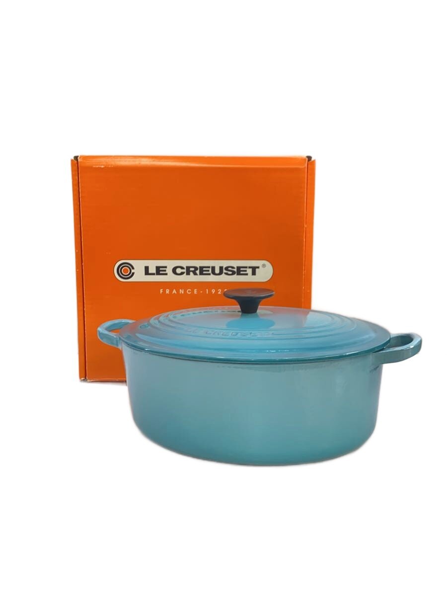 【中古】LE CREUSET◆鍋/BLU//【勝手もと装置】