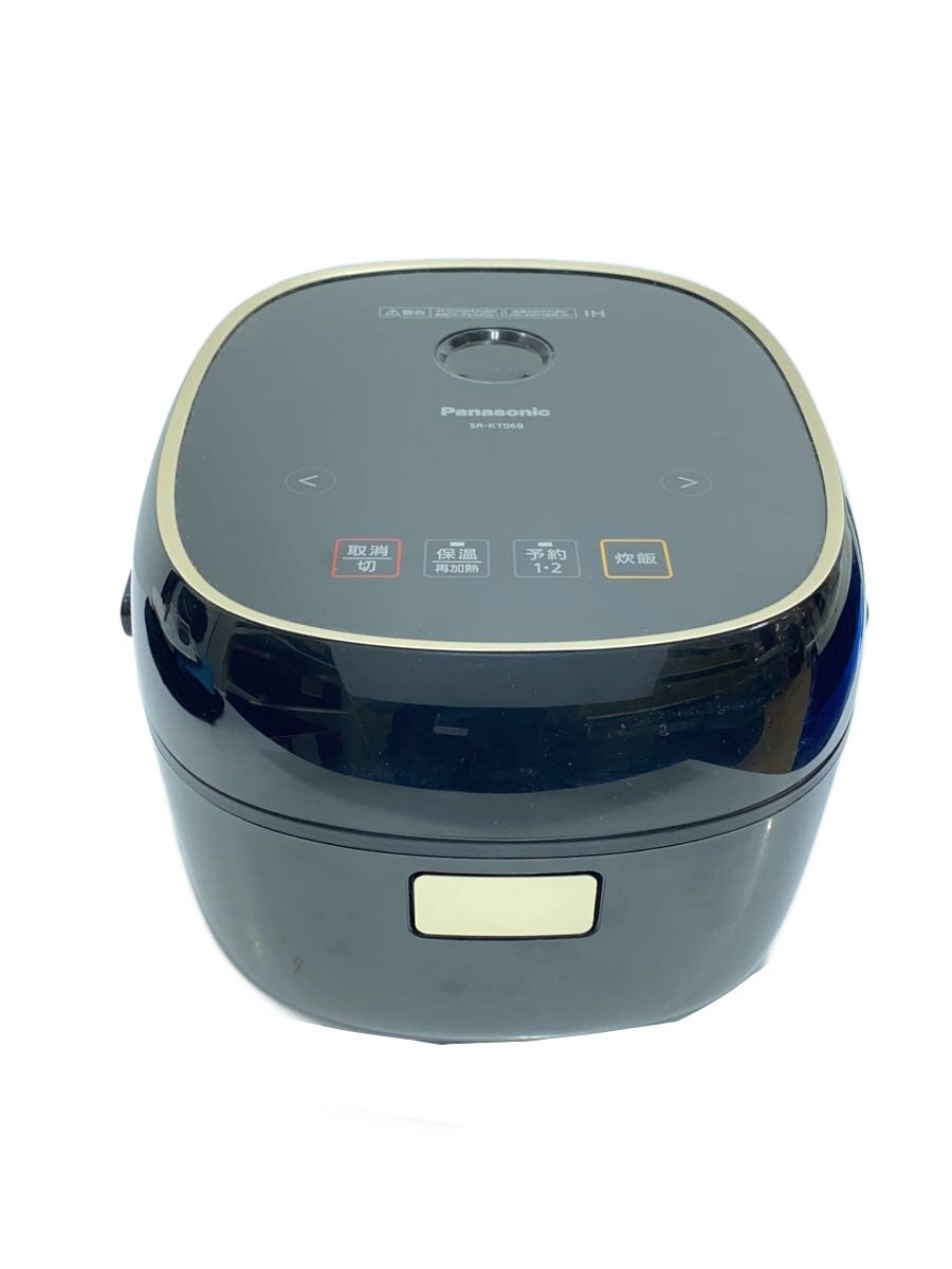 【中古】Panasonic◆炊飯器 SR-KT068-K [ブラック]//【家電・ビジュアル・オーディオ】