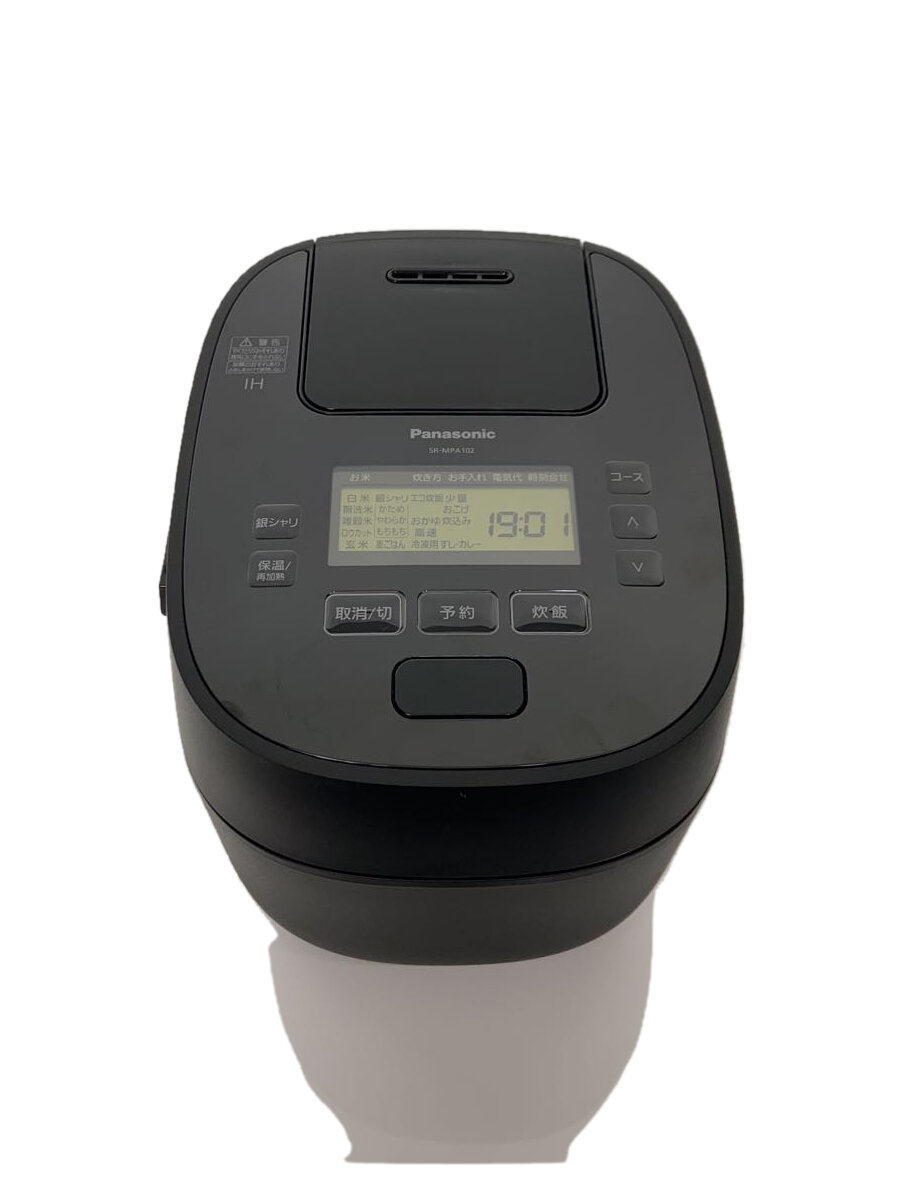 【中古】Panasonic◆炊飯器 SR-MPA102-K//【家電・ビジュアル・オーディオ】 19,210円
